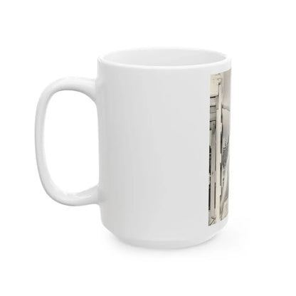 Joan Shawlee #01 (Vintage Female Icon) White Coffee Mug - Go Mug Yourself