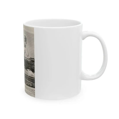 Joan Shawlee #01 (Vintage Female Icon) White Coffee Mug - Go Mug Yourself