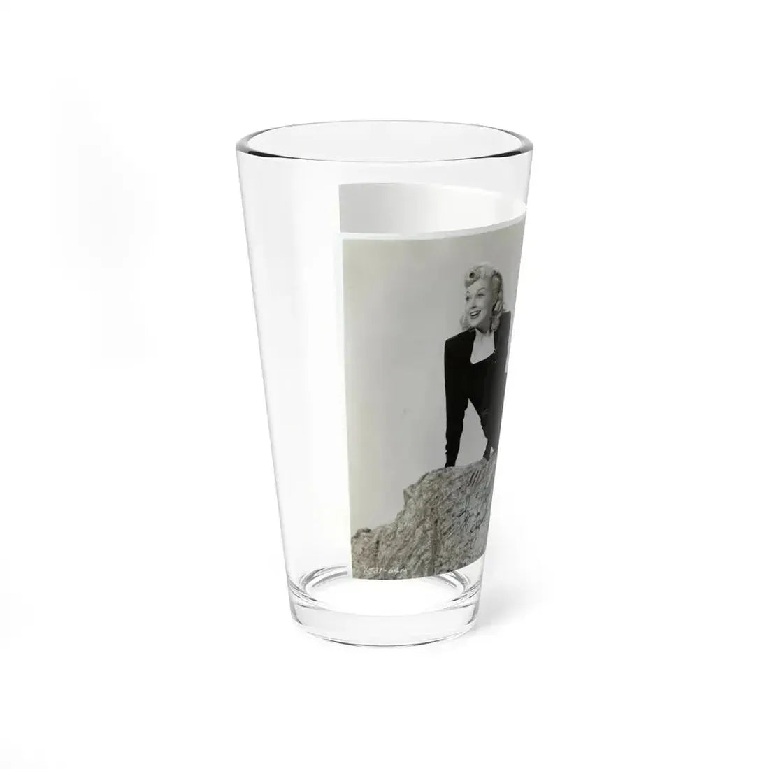 Joan Shawlee #04 (Vintage Female Icon) Pint Glass 16oz - Go Mug Yourself