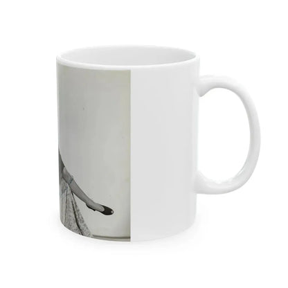 Joan Shawlee #04 (Vintage Female Icon) White Coffee Mug - Go Mug Yourself