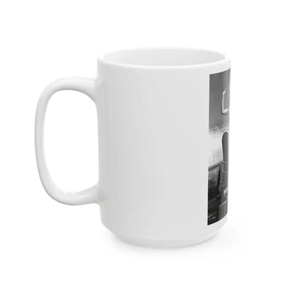 Joan Shawlee #05 (Vintage Female Icon) White Coffee Mug - Go Mug Yourself