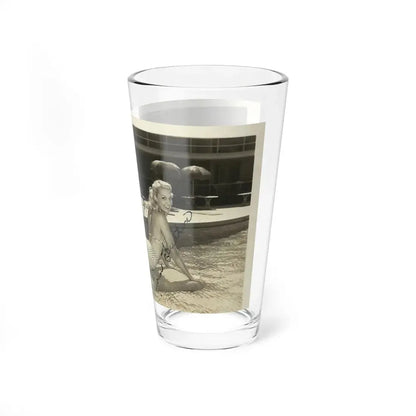 Joan Shawlee #07 (Vintage Female Icon) Pint Glass 16oz - Go Mug Yourself