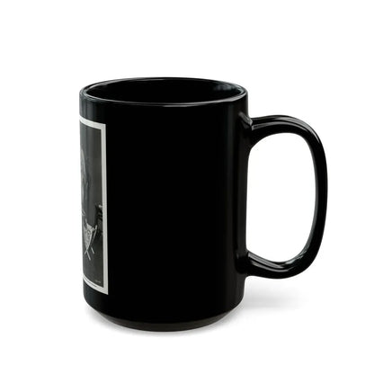 Joan Shawlee #09 (Vintage Female Icon) Black Coffee Mug - Go Mug Yourself