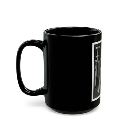 Joan Shawlee #09 (Vintage Female Icon) Black Coffee Mug - Go Mug Yourself