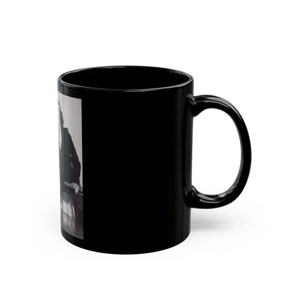 Joan Shawlee #10 (Vintage Female Icon) Black Coffee Mug - Go Mug Yourself