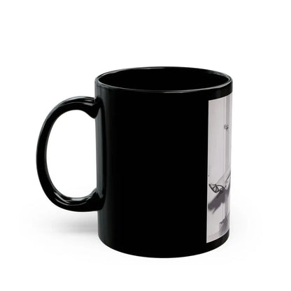 Joan Shawlee #10 (Vintage Female Icon) Black Coffee Mug - Go Mug Yourself