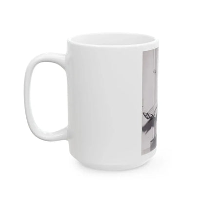 Joan Shawlee #10 (Vintage Female Icon) White Coffee Mug - Go Mug Yourself
