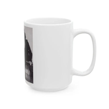 Joan Shawlee #10 (Vintage Female Icon) White Coffee Mug - Go Mug Yourself