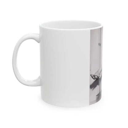 Joan Shawlee #10 (Vintage Female Icon) White Coffee Mug - Go Mug Yourself