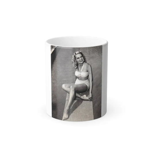 Joan Shawlee #25 (Vintage Female Icon) Color Changing Coffee Mug 11oz - Go Mug Yourself