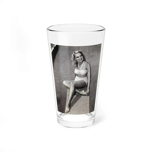 Joan Shawlee #25 (Vintage Female Icon) Pint Glass 16oz 16oz - Go Mug Yourself