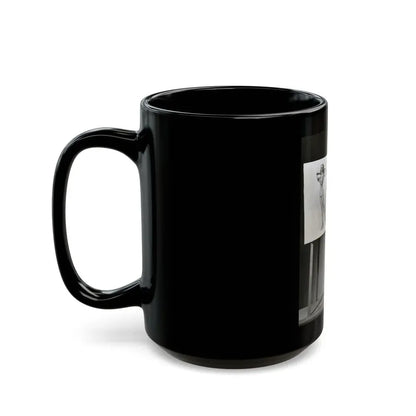 Joan Shawlee #27 (Vintage Female Icon) Black Coffee Mug - Go Mug Yourself