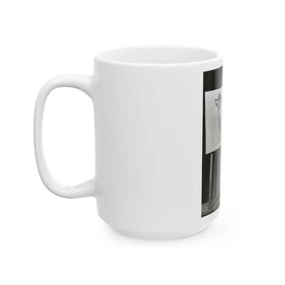 Joan Shawlee #27 (Vintage Female Icon) White Coffee Mug - Go Mug Yourself