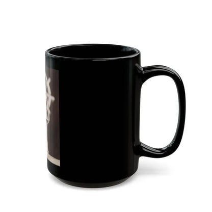 Joan Shawlee #29 (Vintage Female Icon) Black Coffee Mug - Go Mug Yourself
