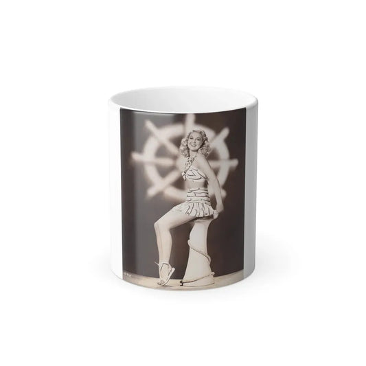 Joan Shawlee #29 (Vintage Female Icon) Color Changing Coffee Mug 11oz - Go Mug Yourself