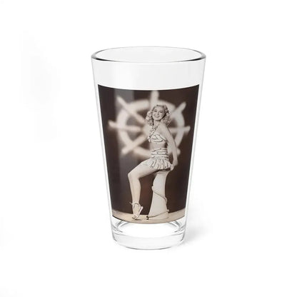 Joan Shawlee #29 (Vintage Female Icon) Pint Glass 16oz 16oz - Go Mug Yourself