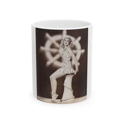 Joan Shawlee #29 (Vintage Female Icon) White Coffee Mug 11oz - Go Mug Yourself