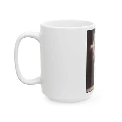 Joan Shawlee #29 (Vintage Female Icon) White Coffee Mug - Go Mug Yourself