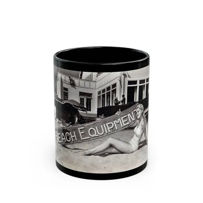 Joan Shawlee #30 (Vintage Female Icon) Black Coffee Mug 11oz - Go Mug Yourself