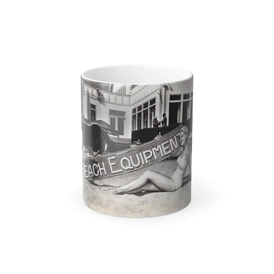 Joan Shawlee #30 (Vintage Female Icon) Color Changing Coffee Mug 11oz - Go Mug Yourself