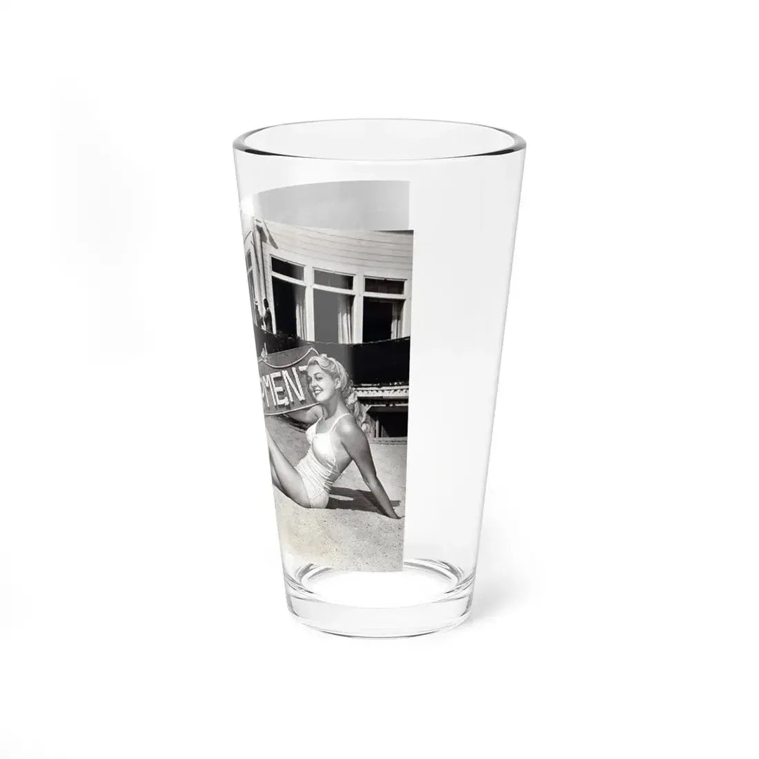 Joan Shawlee #30 (Vintage Female Icon) Pint Glass 16oz - Go Mug Yourself