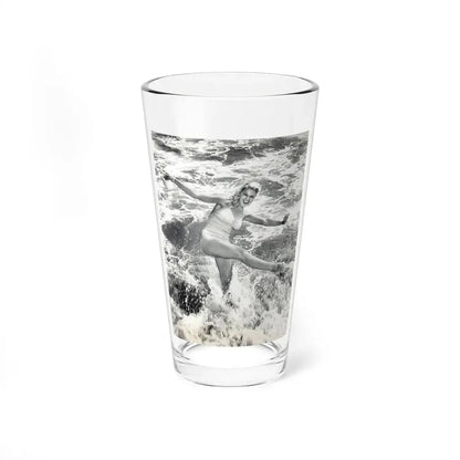 Joan Shawlee #31 (Vintage Female Icon) Pint Glass 16oz 16oz - Go Mug Yourself