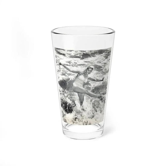 Joan Shawlee #31 (Vintage Female Icon) Pint Glass 16oz 16oz - Go Mug Yourself