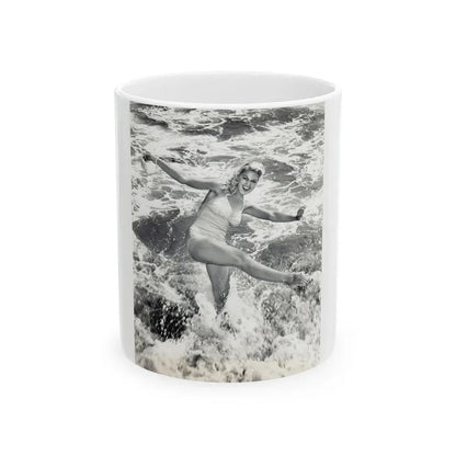 Joan Shawlee #31 (Vintage Female Icon) White Coffee Mug 11oz - Go Mug Yourself