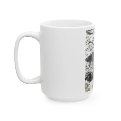 Joan Shawlee #31 (Vintage Female Icon) White Coffee Mug - Go Mug Yourself