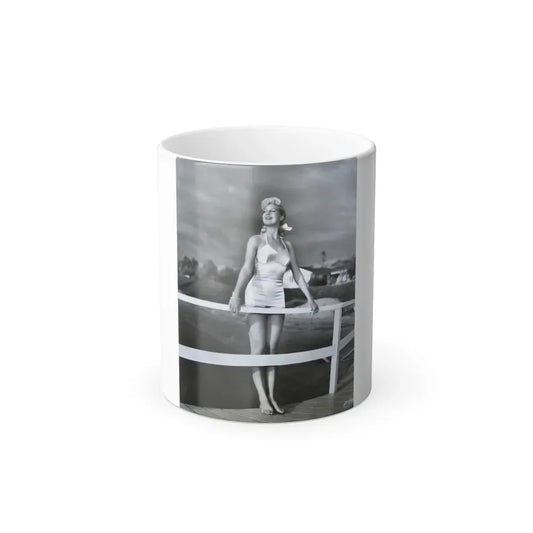 Joan Shawlee #32 (Vintage Female Icon) Color Changing Coffee Mug 11oz - Go Mug Yourself