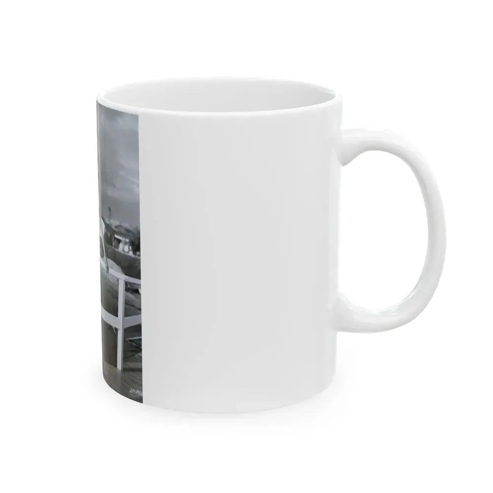 Joan Shawlee #32 (Vintage Female Icon) White Coffee Mug - Go Mug Yourself