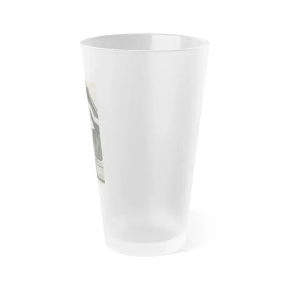Joan Shawlee #45 (Vintage Female Icon) Frosted Pint Glass 16oz - Go Mug Yourself