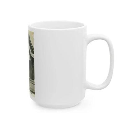 Joan Shawlee #45 (Vintage Female Icon) White Coffee Mug - Go Mug Yourself