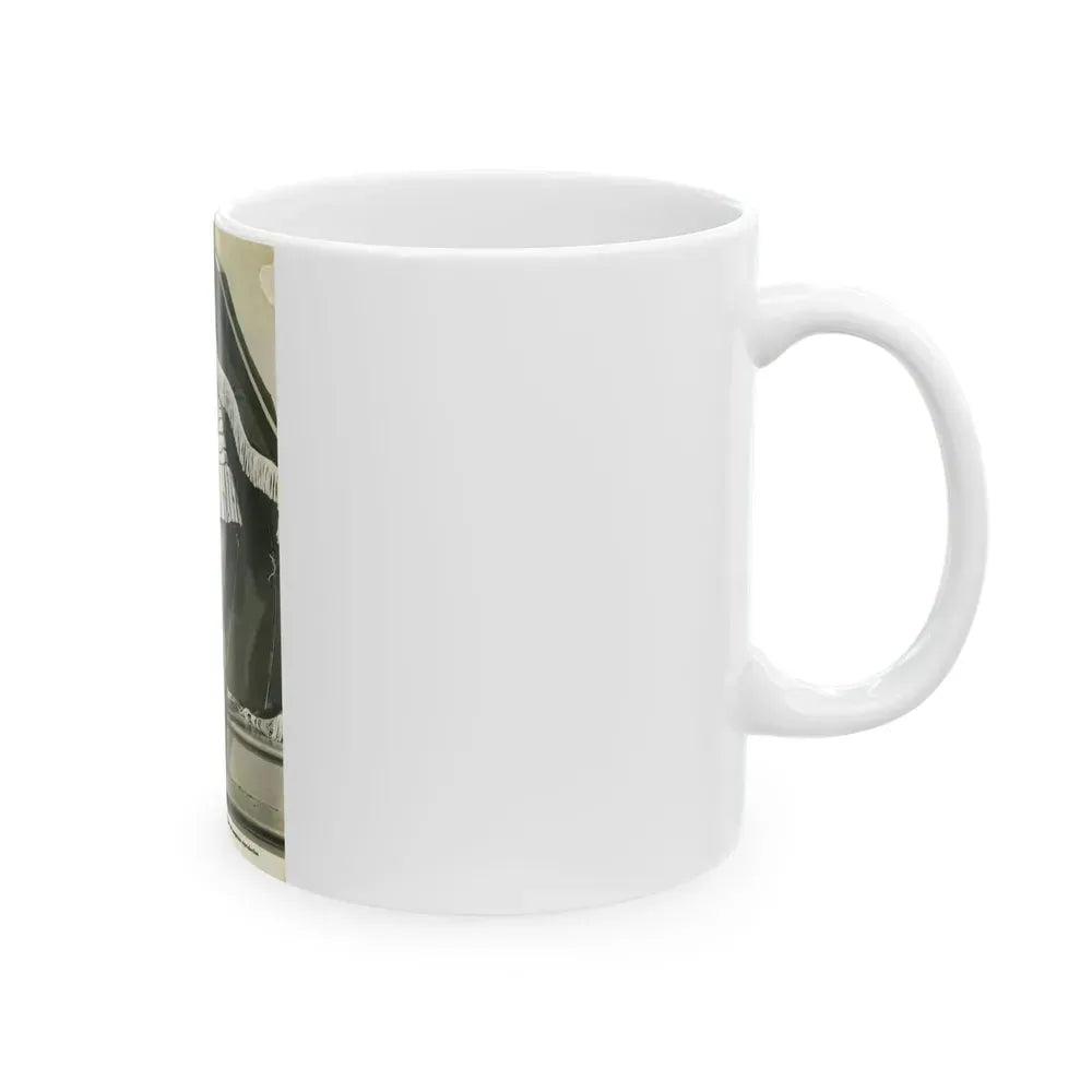 Joan Shawlee #45 (Vintage Female Icon) White Coffee Mug - Go Mug Yourself