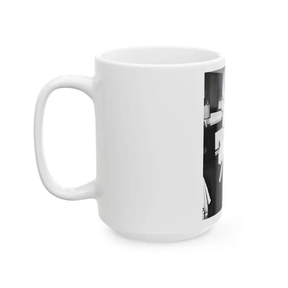 Joan Taylor #08 (Vintage Female Icon) White Coffee Mug - Go Mug Yourself