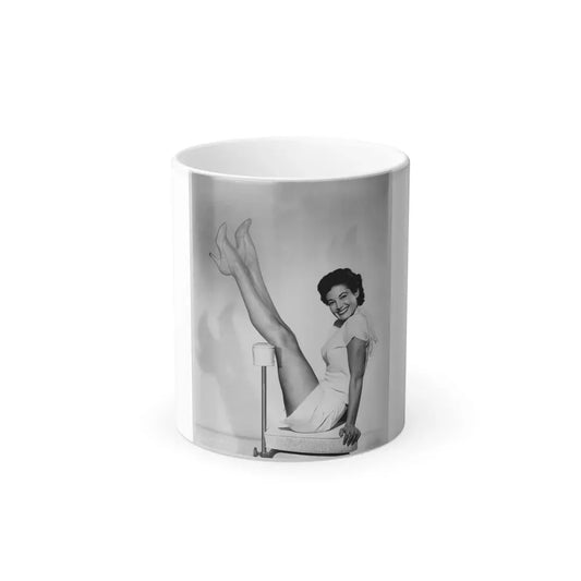 Joan Taylor #16 (Vintage Female Icon) Color Changing Coffee Mug 11oz - Go Mug Yourself