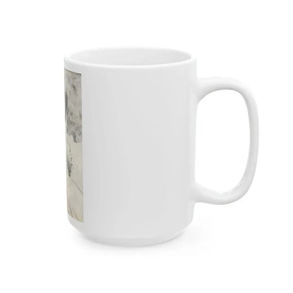 Joan Taylor #18 (Vintage Female Icon) White Coffee Mug - Go Mug Yourself