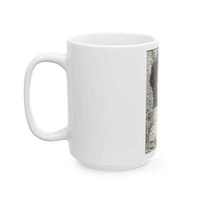 Joan Taylor #18 (Vintage Female Icon) White Coffee Mug - Go Mug Yourself