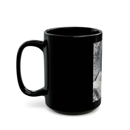 Joan Taylor #19 (Vintage Female Icon) Black Coffee Mug - Go Mug Yourself