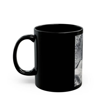 Joan Taylor #19 (Vintage Female Icon) Black Coffee Mug - Go Mug Yourself