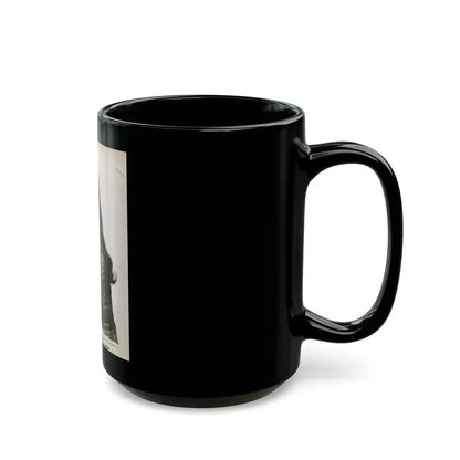 Joan Taylor #23 (Vintage Female Icon) Black Coffee Mug - Go Mug Yourself
