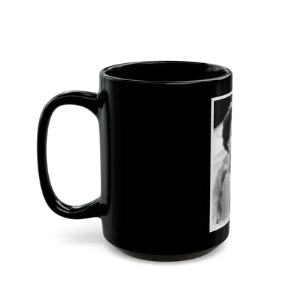 Joan Taylor #24 (Vintage Female Icon) Black Coffee Mug - Go Mug Yourself