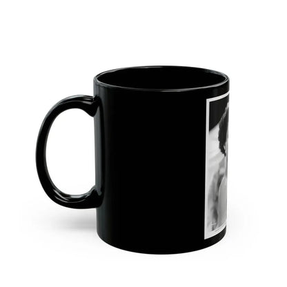 Joan Taylor #24 (Vintage Female Icon) Black Coffee Mug - Go Mug Yourself