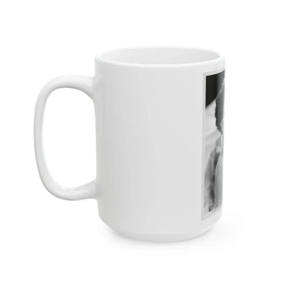 Joan Taylor #24 (Vintage Female Icon) White Coffee Mug - Go Mug Yourself
