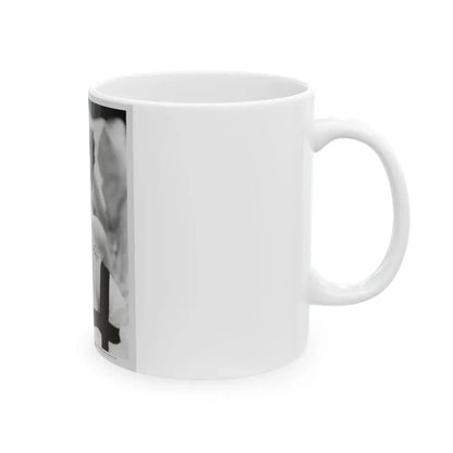 Joan Taylor #24 (Vintage Female Icon) White Coffee Mug - Go Mug Yourself