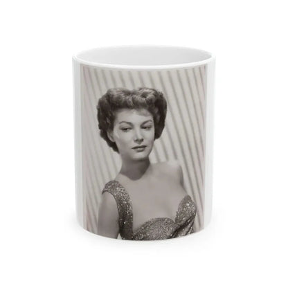 Joan Taylor #25 (Vintage Female Icon) White Coffee Mug 11oz - Go Mug Yourself