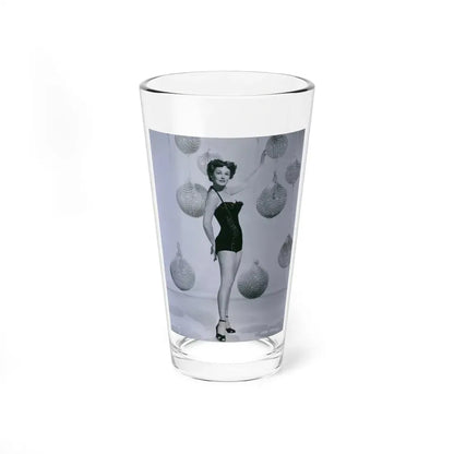 Joan Taylor #28 (Vintage Female Icon) Pint Glass 16oz 16oz - Go Mug Yourself
