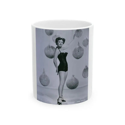 Joan Taylor #28 (Vintage Female Icon) White Coffee Mug 11oz - Go Mug Yourself