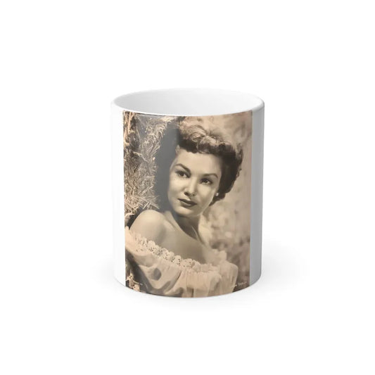 Joan Taylor #29 (Vintage Female Icon) Color Changing Coffee Mug 11oz - Go Mug Yourself