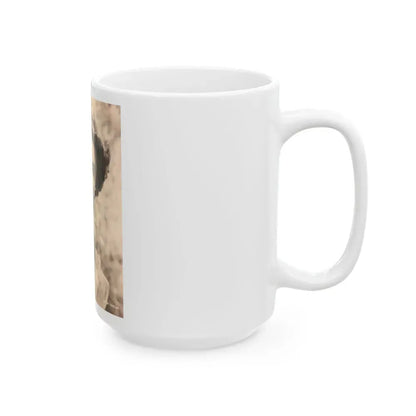 Joan Taylor #29 (Vintage Female Icon) White Coffee Mug - Go Mug Yourself